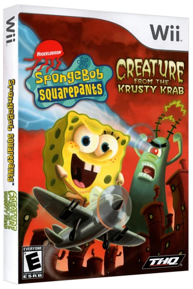 SpongeBob SquarePants: Creature from the Krusty Krab box art
