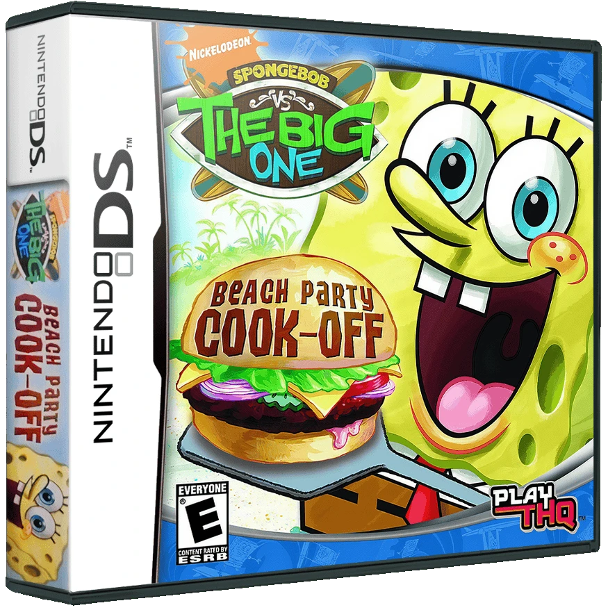 SpongeBob SquarePants Frantic Fry Cook box art