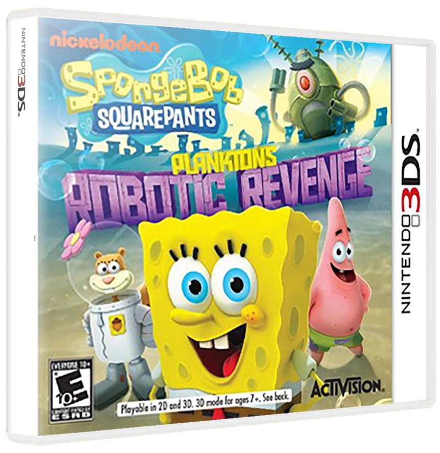 SpongeBob SquarePants: Plankton's Robotic Revenge box art