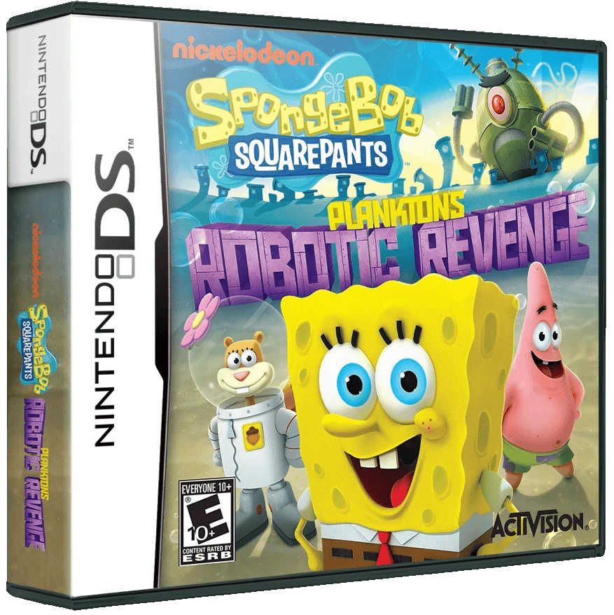 SpongeBob SquarePants: Plankton's Robotic Revenge box art