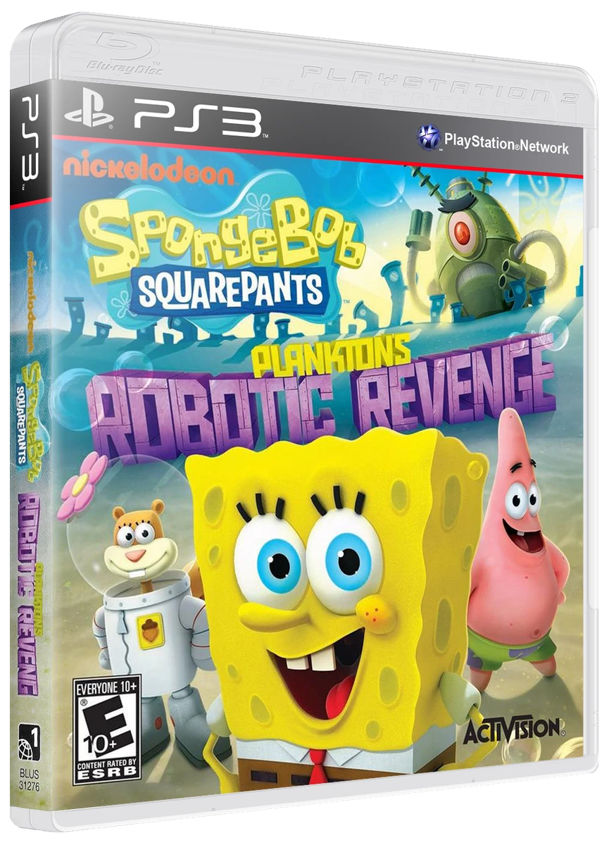 SpongeBob SquarePants: Plankton's Robotic Revenge box art