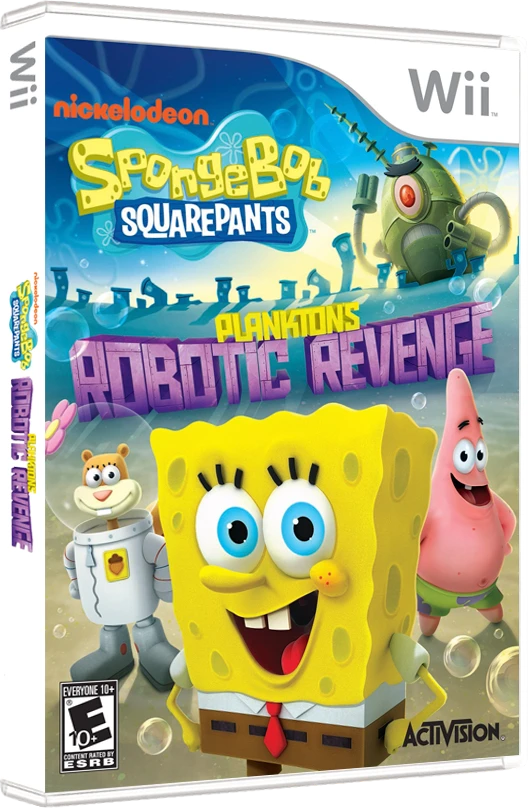 SpongeBob SquarePants: Plankton's Robotic Revenge box art