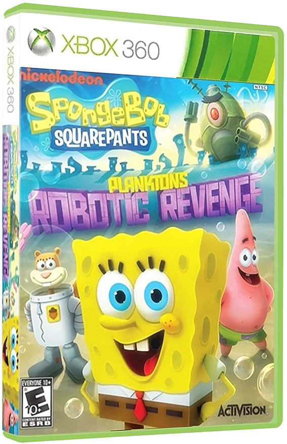 SpongeBob SquarePants: Plankton's Robotic Revenge box art