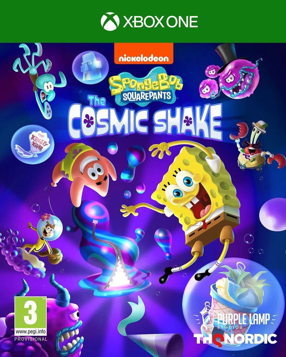 Spongebob Squarepants: The Cosmic Shake box art