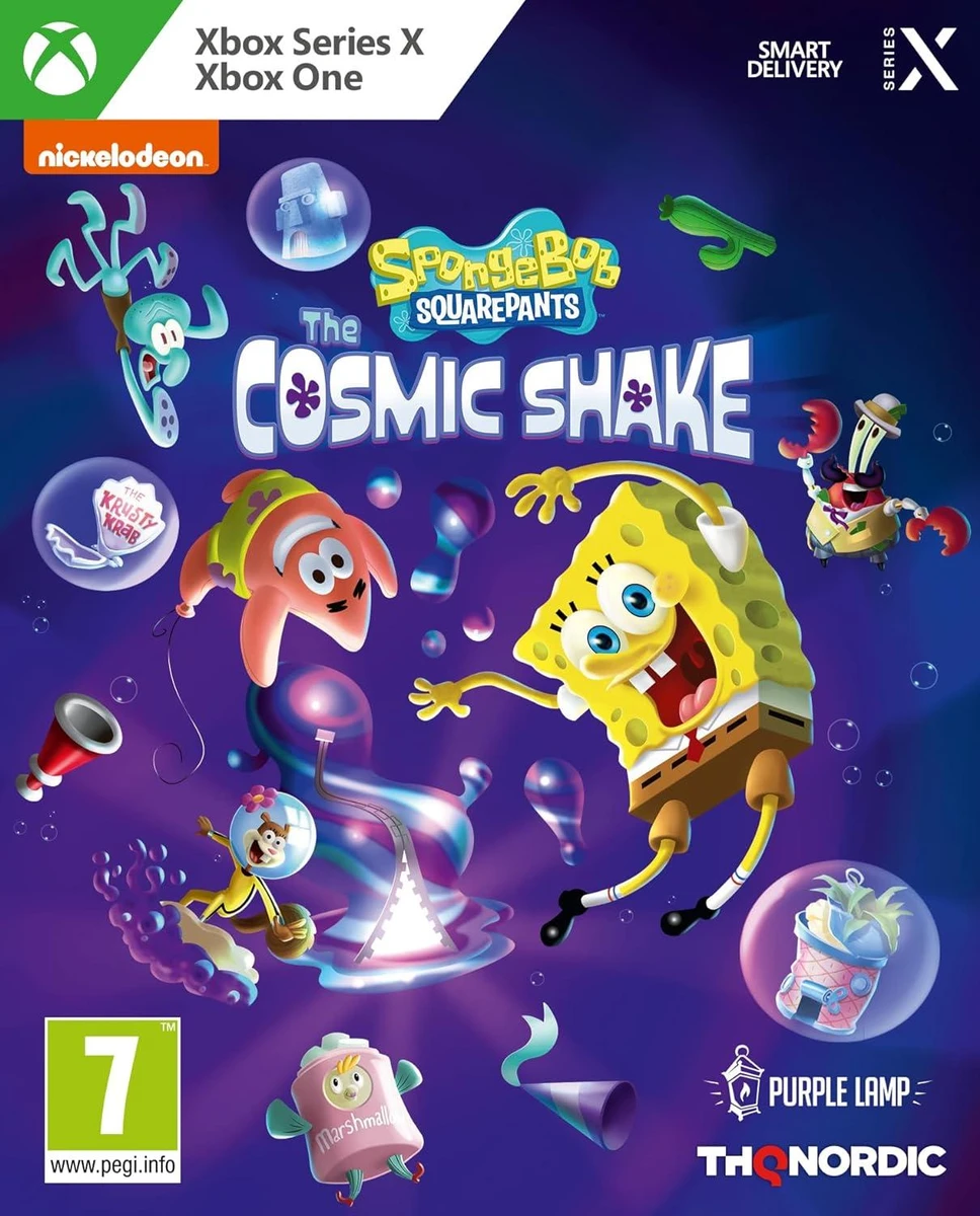 Spongebob Squarepants: The Cosmic Shake box art