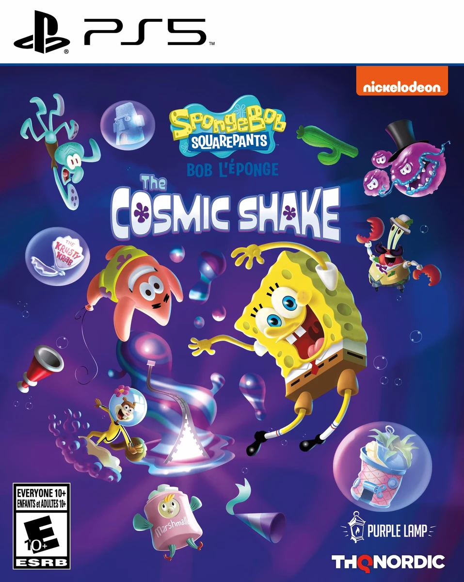 SpongeBob SquarePants: The Cosmic Shake box art