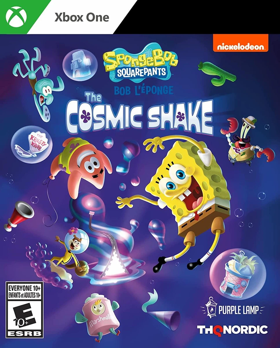 Spongebob Squarepants: The Cosmic Shake box art
