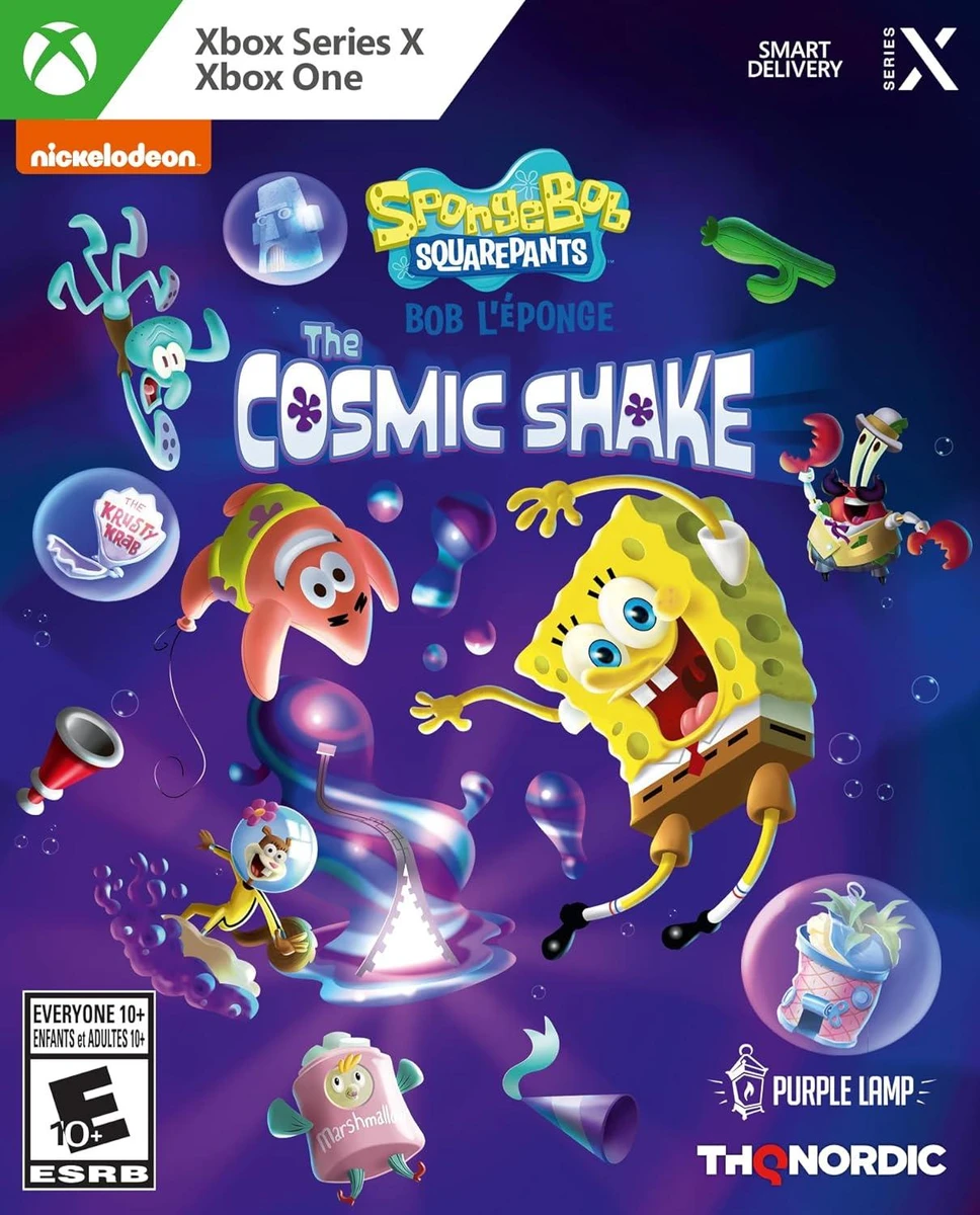 SpongeBob SquarePants: The Cosmic Shake box art