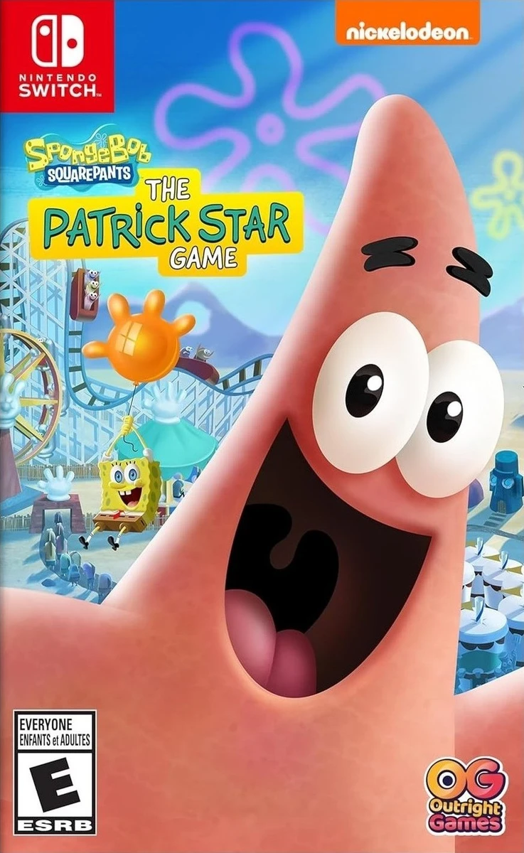 SpongeBob SquarePants: The Patrick Star Game box art
