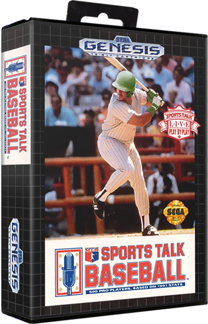 Sports Talk Baseball box art