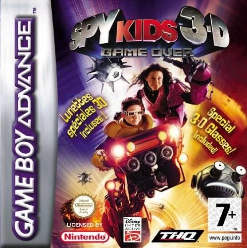 Spy Kids 3D: Game Over box art