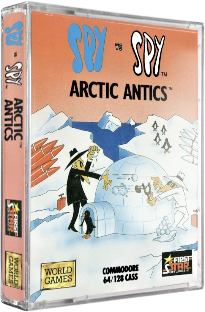 Spy vs Spy Arctic Antics box art