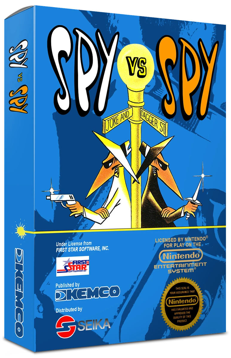 Spy vs. Spy box art