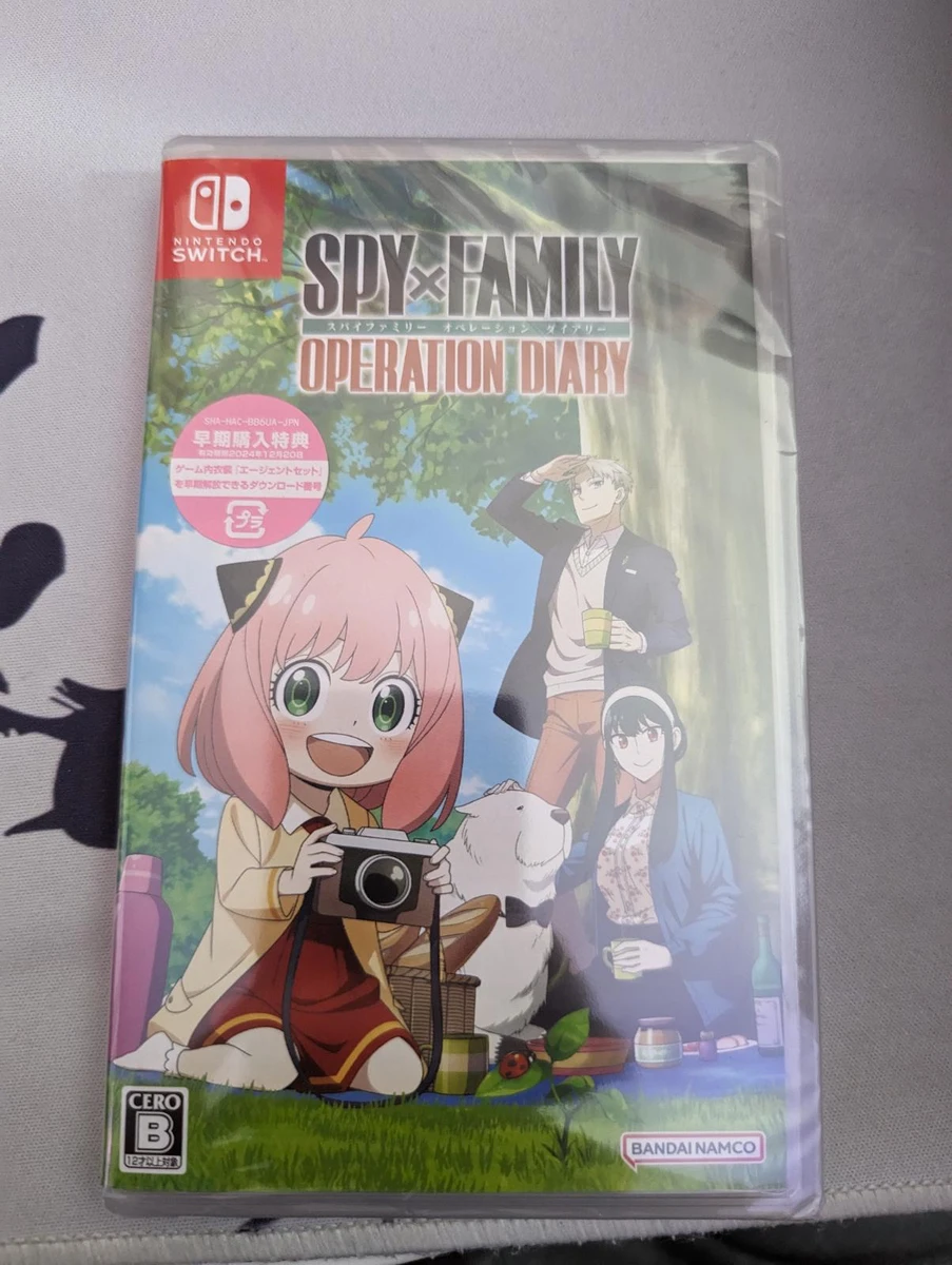 Spy x Family Operation Diary box art