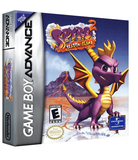 Spyro 2: Season of Flame box art