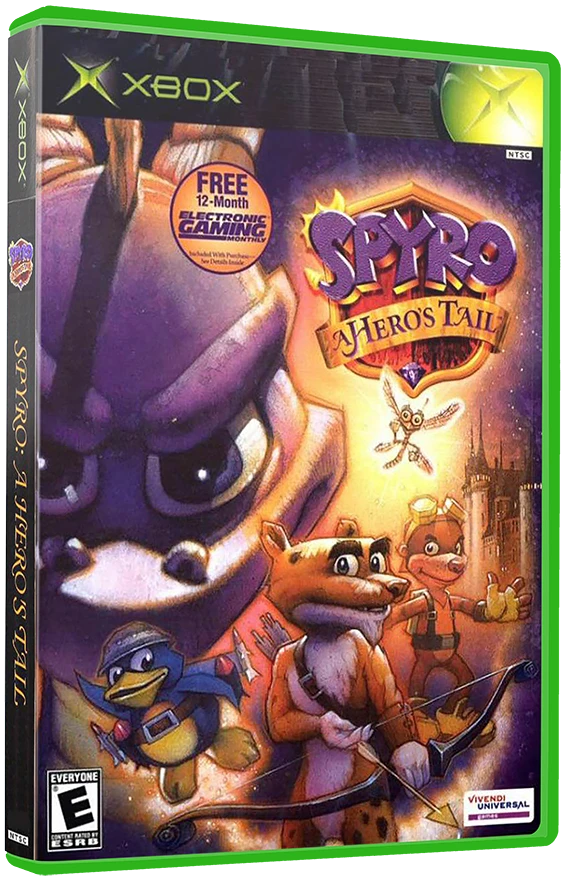 Spyro: A Hero's Tail [Classics] box art