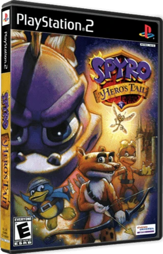 Spyro A Hero's Tail box art