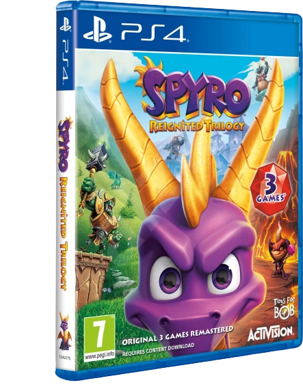 Spyro Reignited Trilogy box art