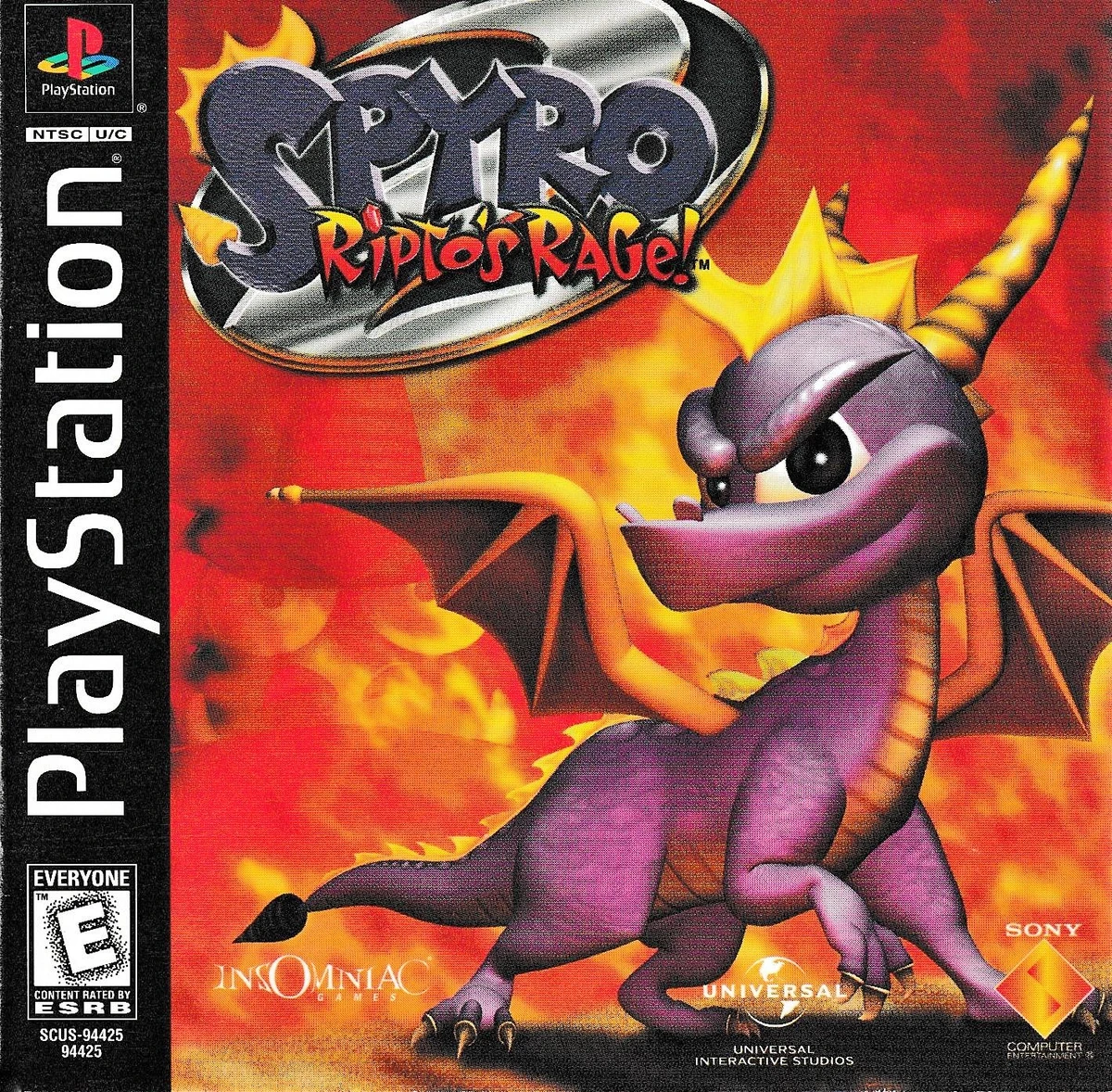Spyro Ripto's Rage box art