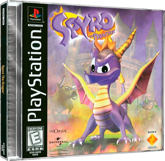 Spyro the Dragon box art