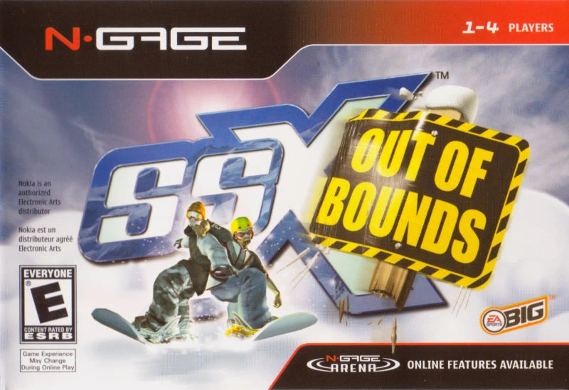 SSX Out of Bounds box art