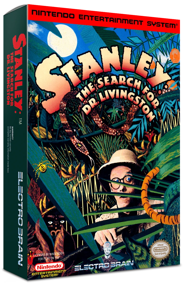 Stanley The Search for Dr Livingston box art