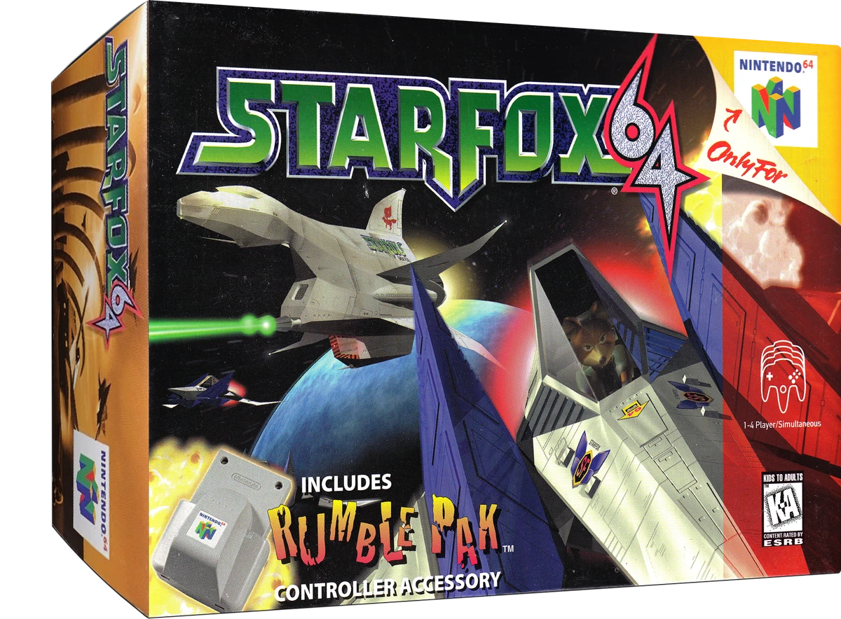 Star Fox 64 box art