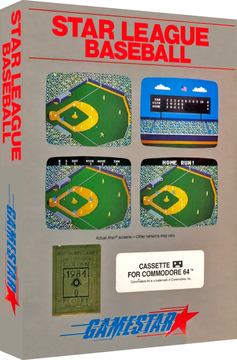 Star League Baseball box art
