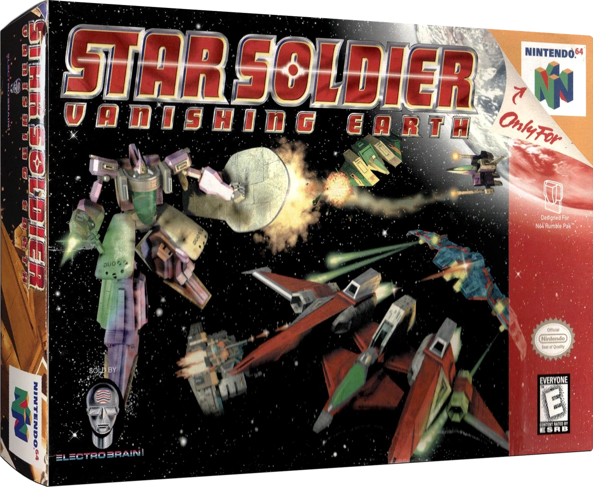 Star Soldier Vanishing Earth box art