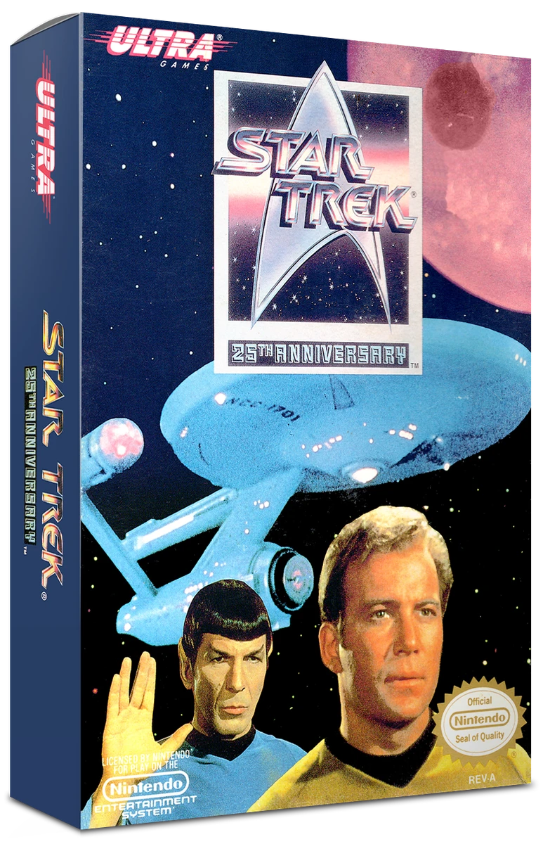 Star Trek 25th Anniversary box art