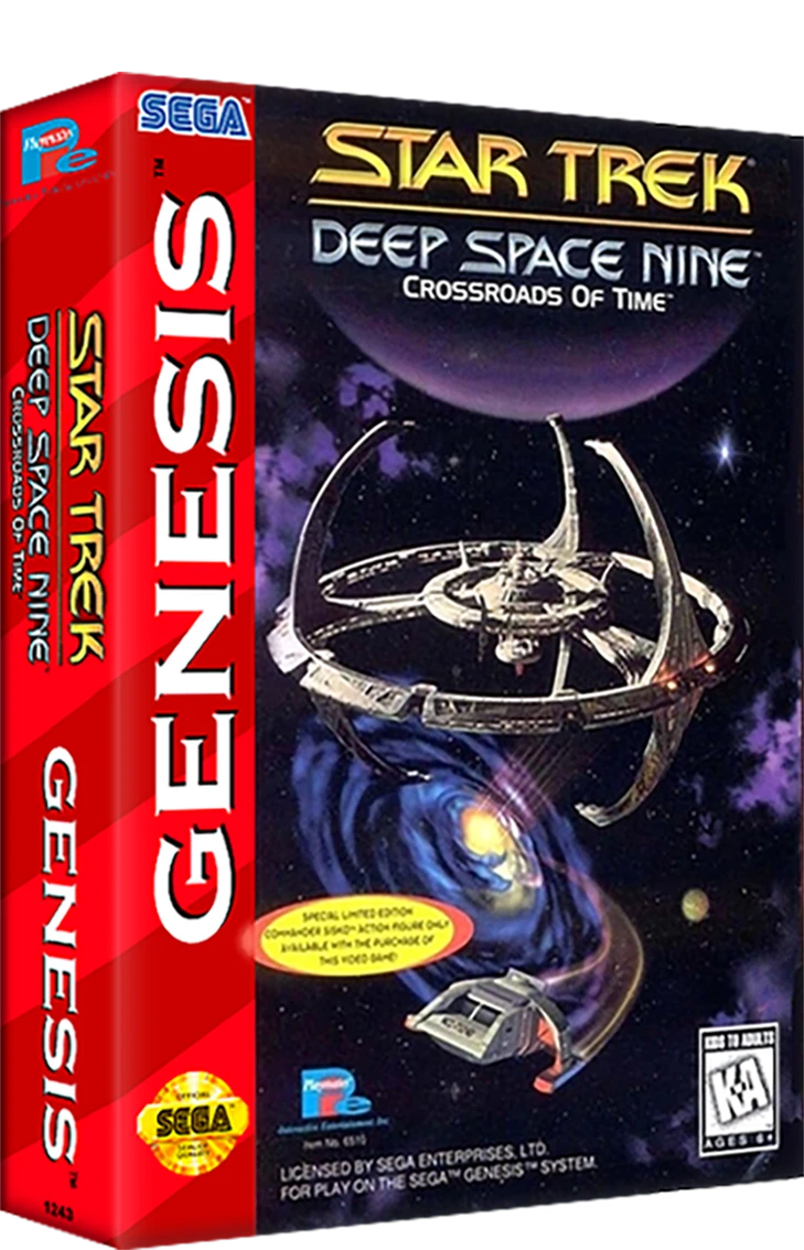 Star Trek Deep Space Nine Crossroads of Time box art
