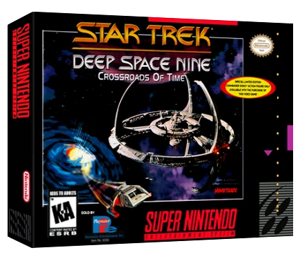 Star Trek Deep Space Nine Crossroads of Time box art