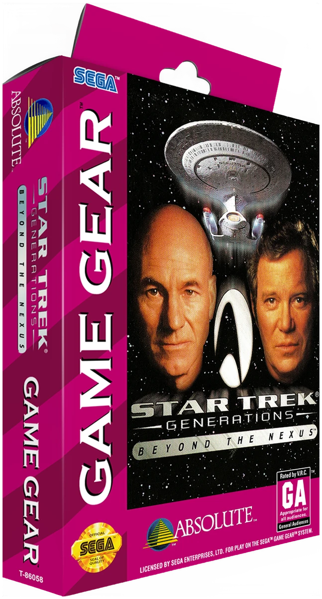 Star Trek Generations Beyond the Nexus box art