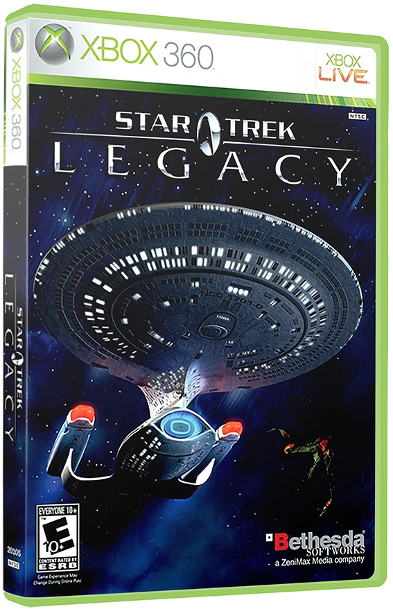 Star Trek: Legacy box art
