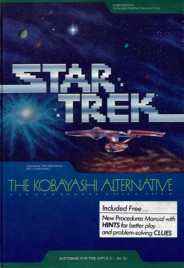 Star Trek: The Kobayashi Alternative box art