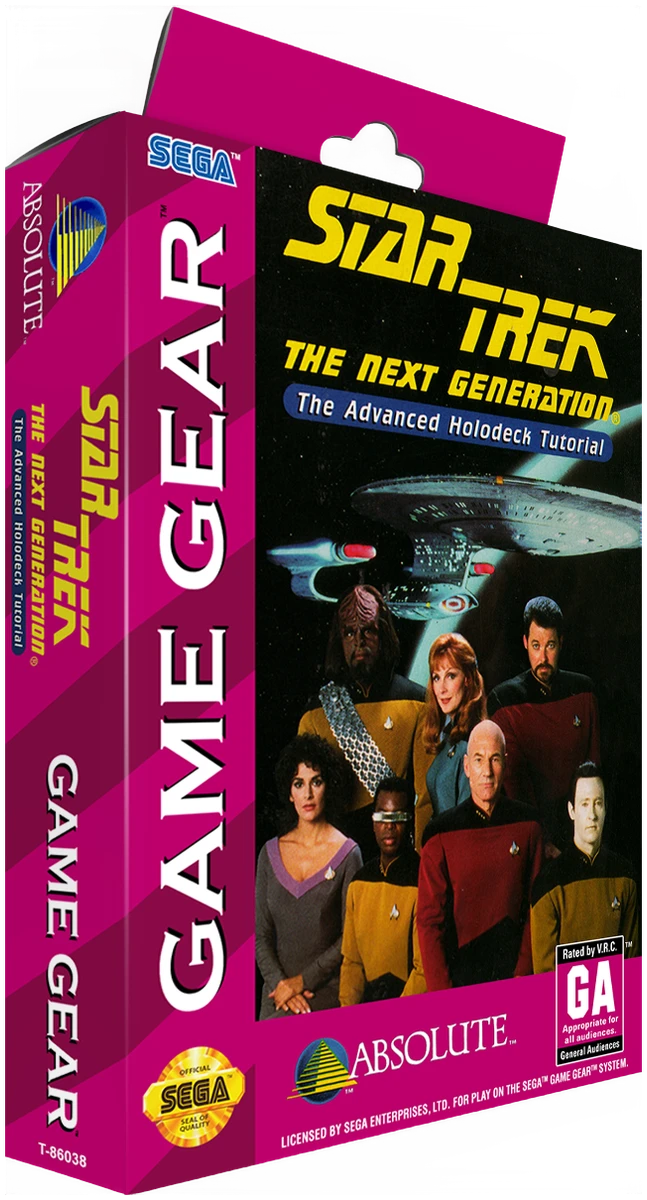 Star Trek the Next Generation Advanced Holodeck Tutorial box art