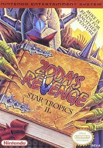 Star Tropics II: Zoda's Revenge box art