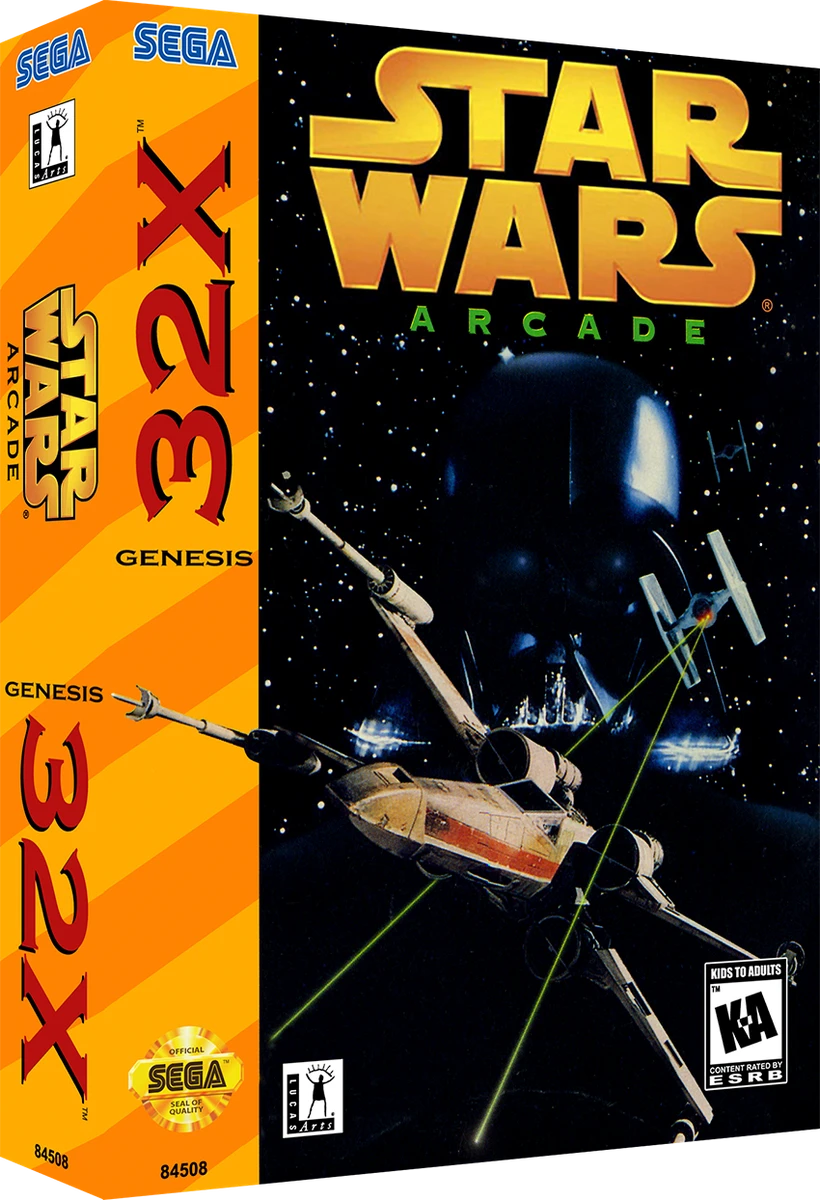 Star Wars Arcade box art
