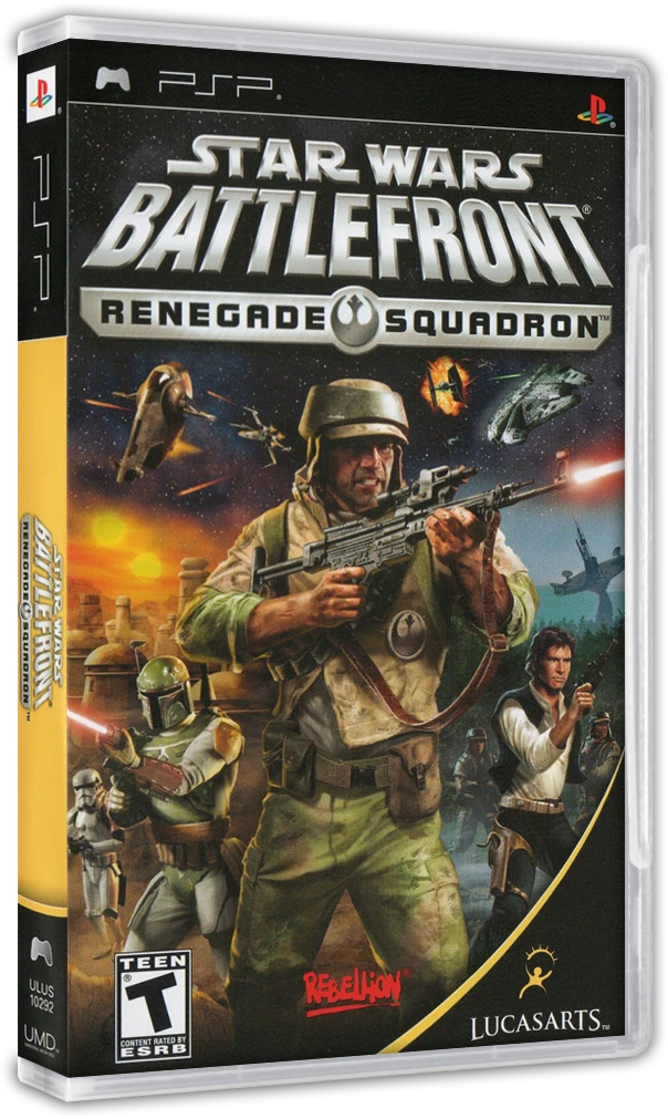 Star Wars Battlefront Renegade Squadron box art