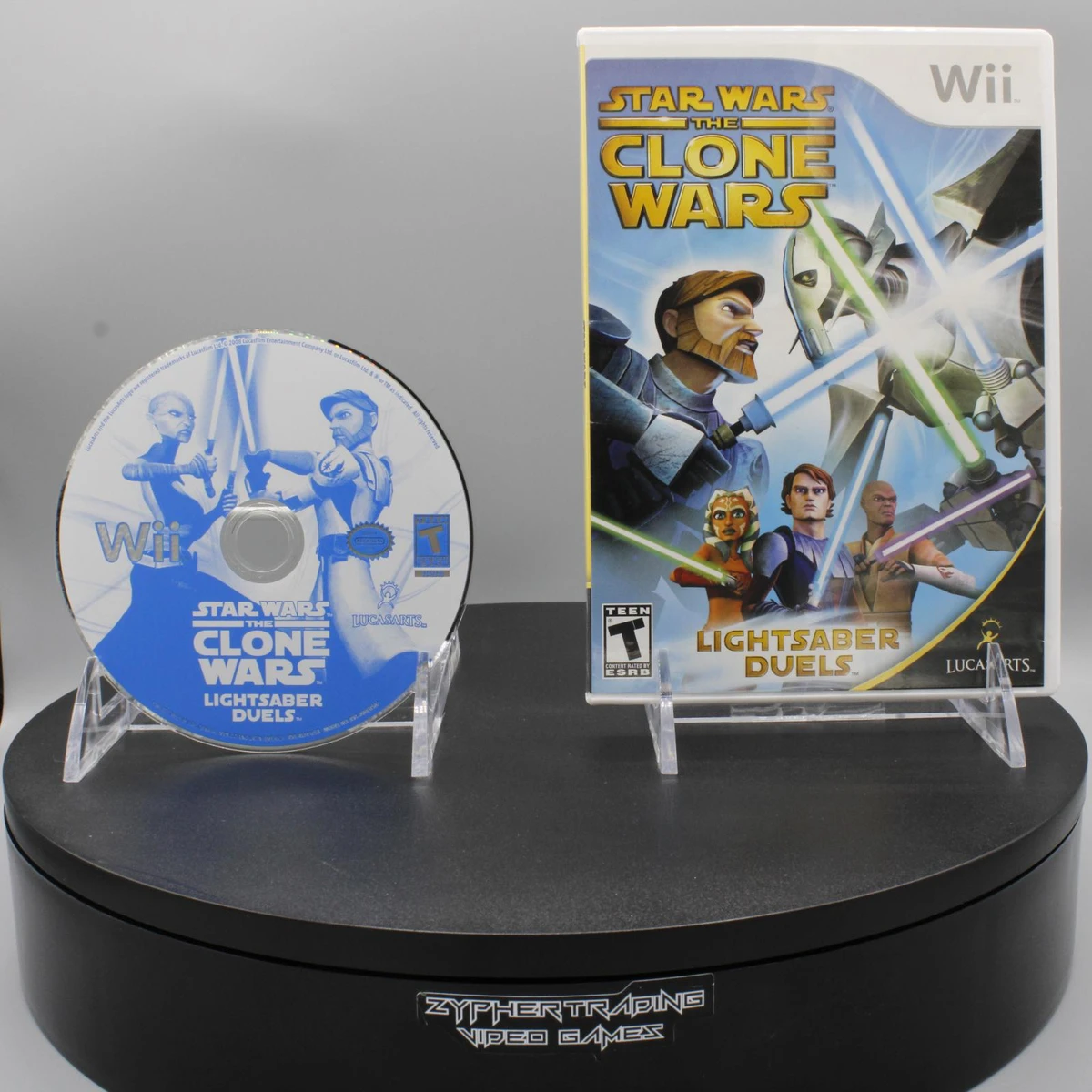 Star Wars Clone Wars Lightsaber Duels box art