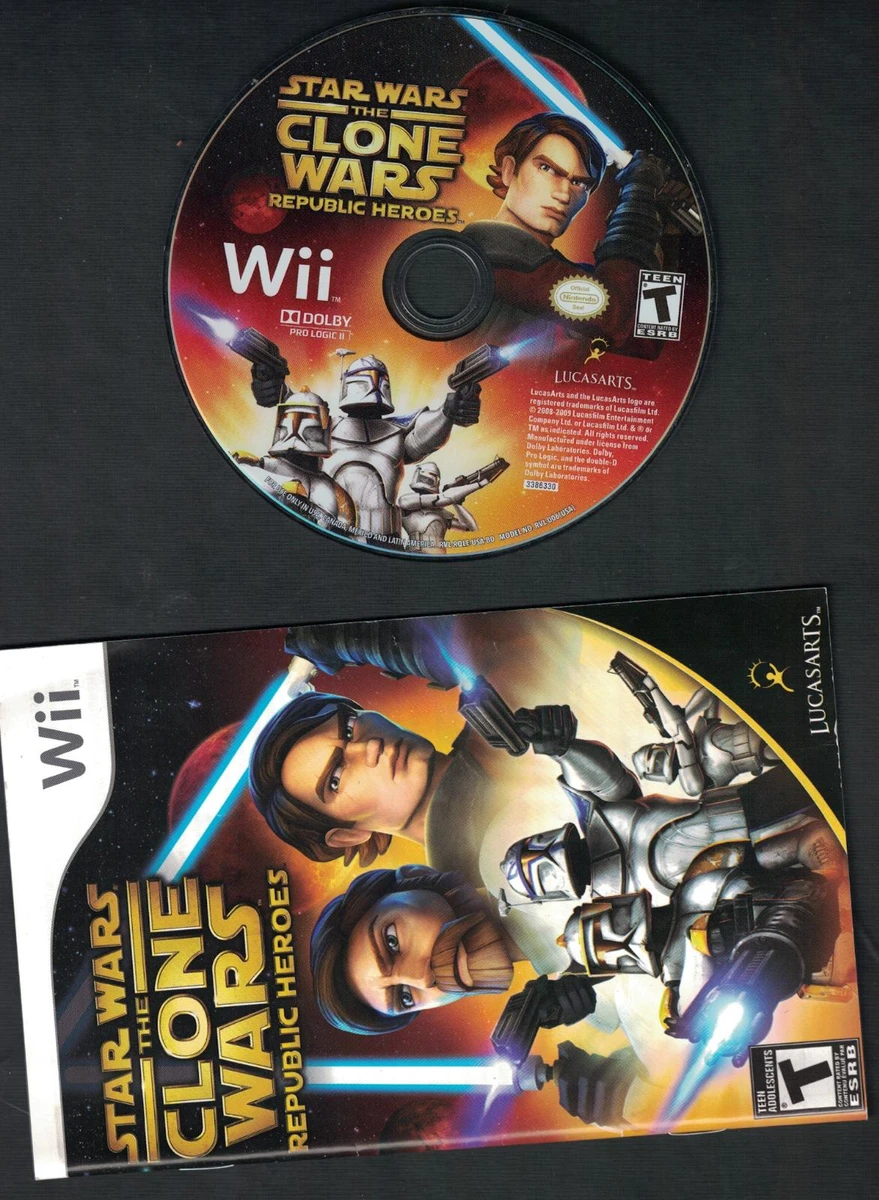 Star Wars Clone Wars: Republic Heroes box art