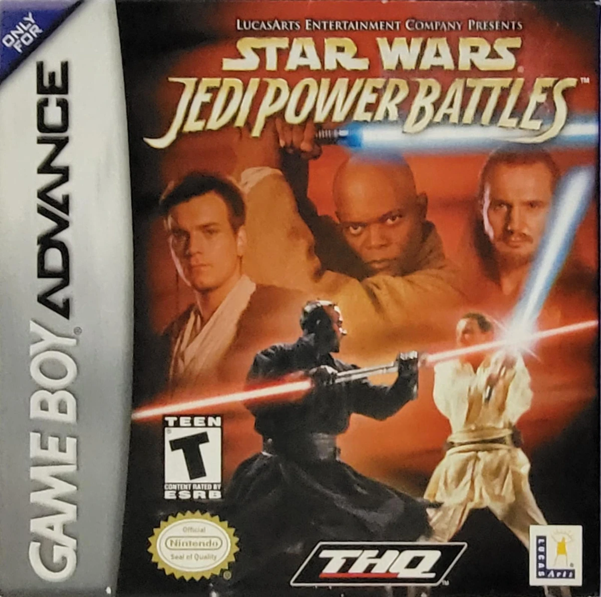 Star Wars Episode I Jedi Power Battles box art