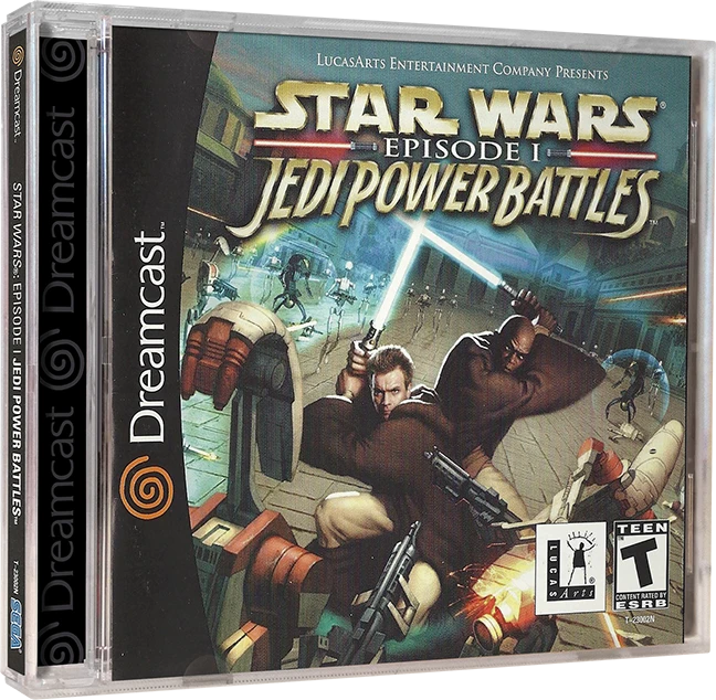 Star Wars Episode I Jedi Power Battles box art