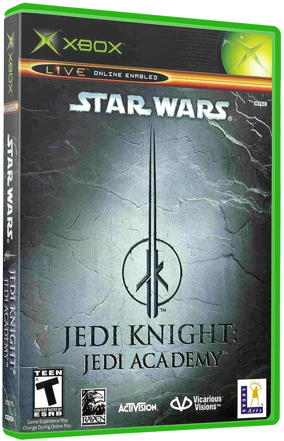 Star Wars Jedi Knight Jedi Academy box art
