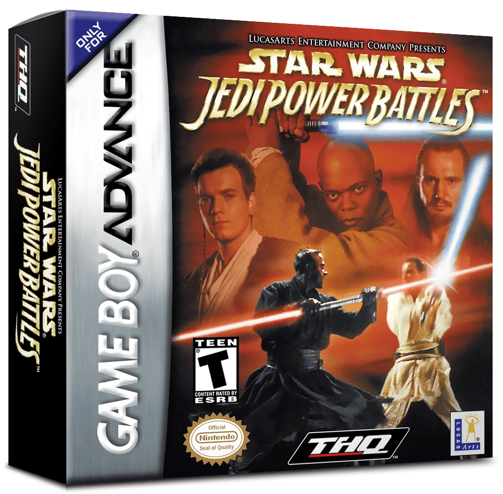 Star Wars: Jedi Power Battles box art