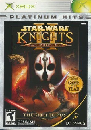 Star Wars Knights of the Old Republic II [Platinum Hits] box art