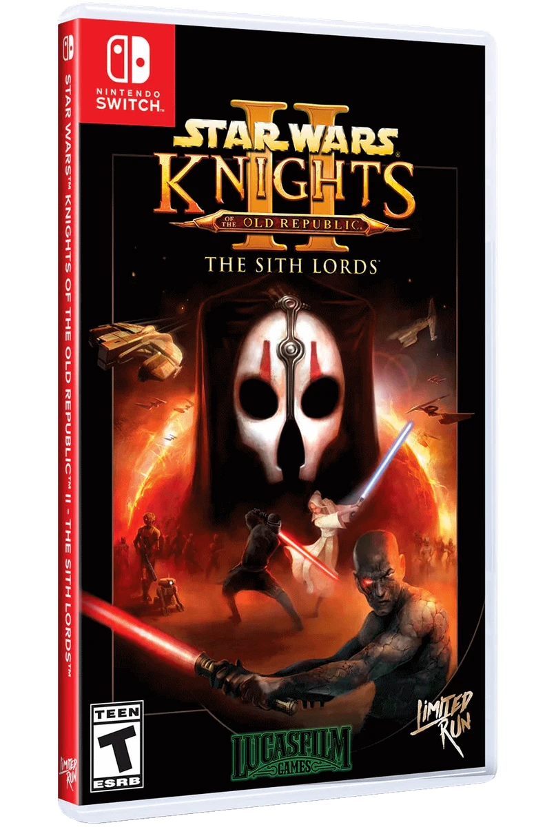 Star Wars Knights of the Old Republic II: The Sith Lords box art