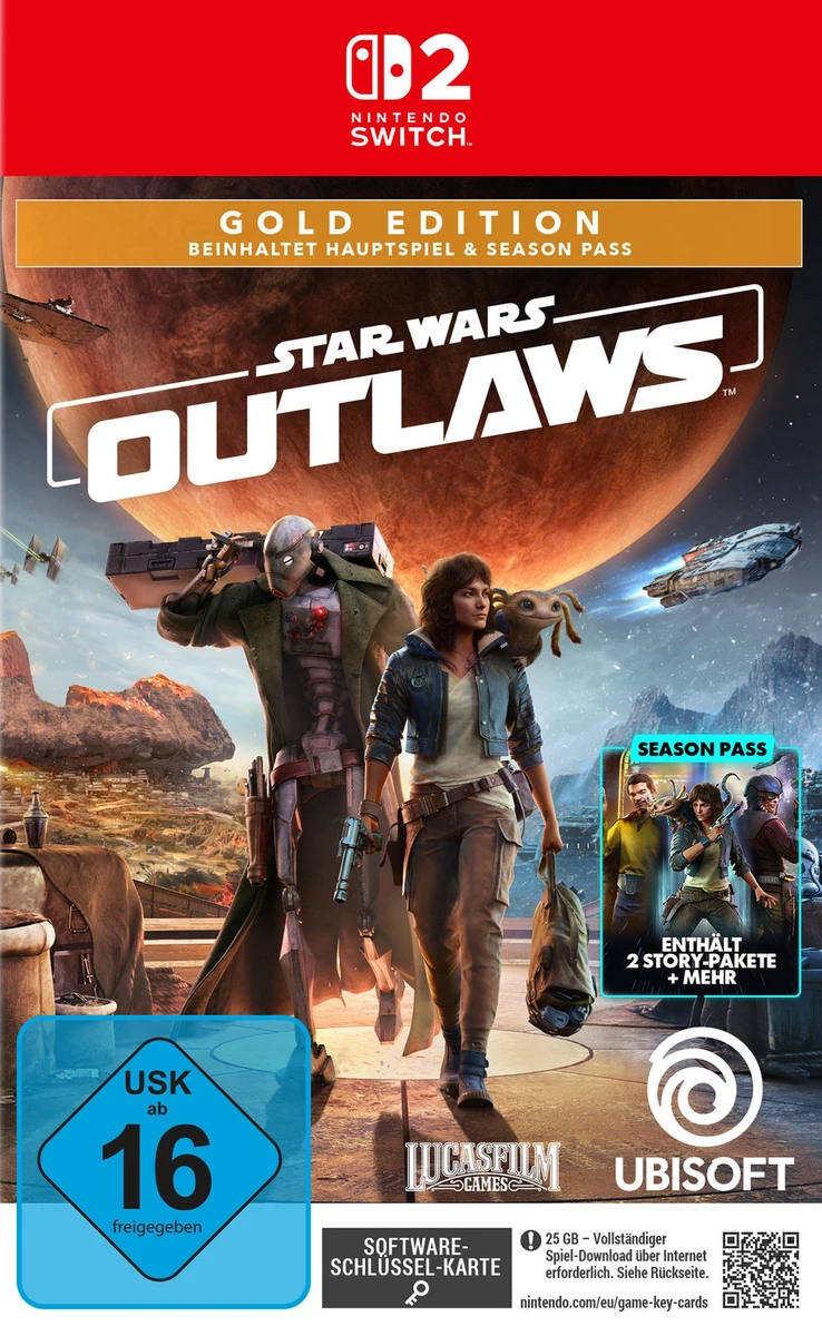 Star Wars Outlaws box art