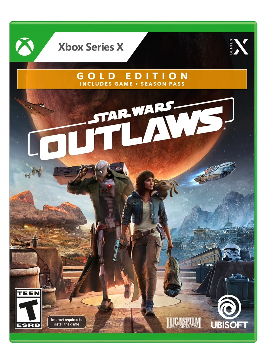 Star Wars Outlaws box art