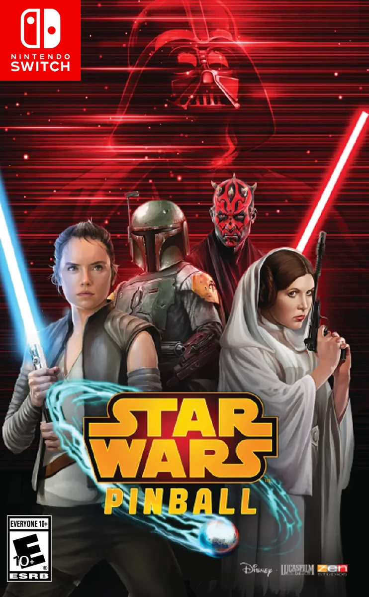 Star Wars Pinball box art